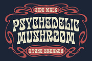 Disco Paradise – a Psychedelic Font, a Slab Serif Font by Blankids Studio (Thumbnail 5 of 10)