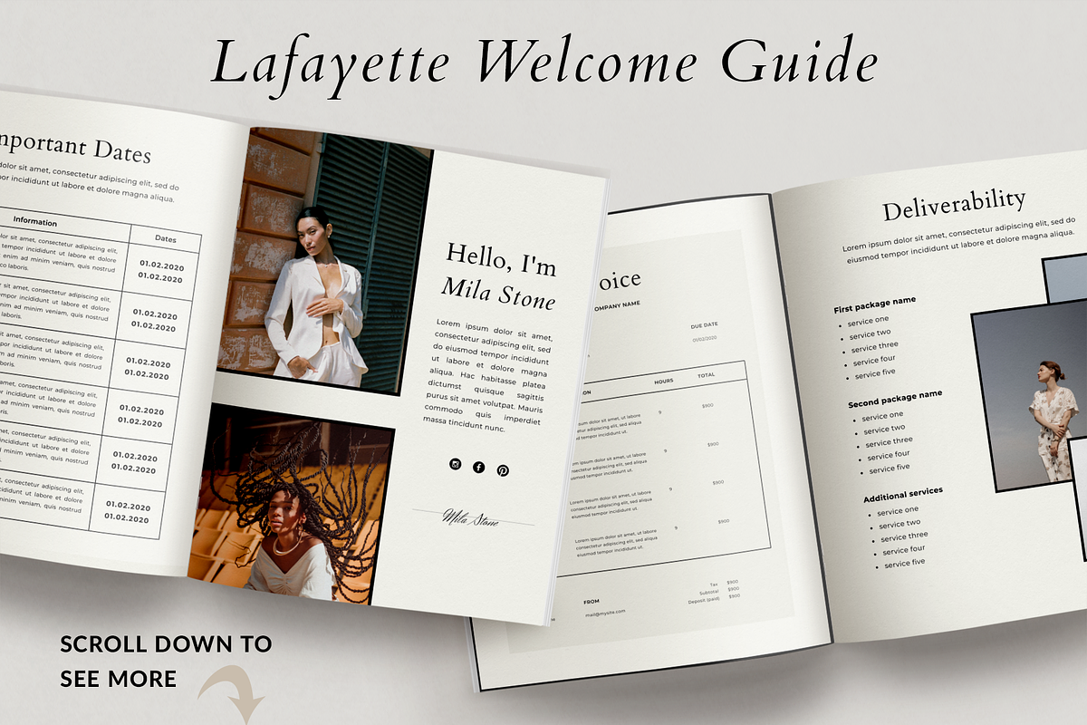 Client Welcome Guide | Canva, a Brochure Template by Ralony (Photo 9 of 9)