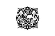 Floral Mandala Ornament Bundle, an Object Graphic by jahid234 (Thumbnail 3 of 13)