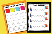 Pencil Control Tracing Workbook, an Education Illustration by Sourcedigi (Thumbnail 3 of 3)