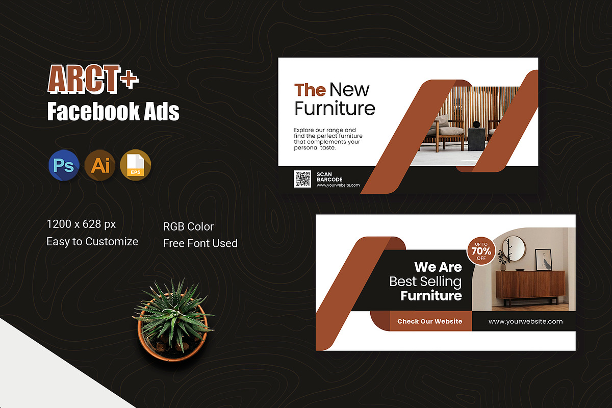 ARCT - Facebook Ads, a Social Media Template by Esensifiksi.studio (Photo 1 of 3)