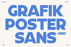 GRAFIK POSTER Sans Serif
