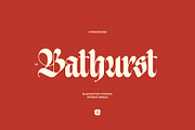 ED Bathurst - Blackletter Typeface, a Blackletter Font by Emyself Design (Thumbnail 1 of 10)