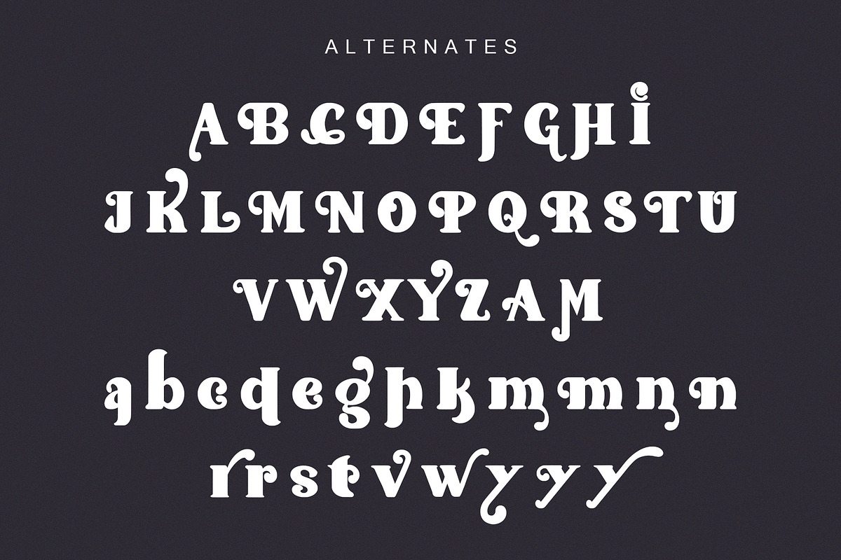 Luxurious Gallery - Retro Display, a Script Font by Arendxstudio (Photo 9 of 9)