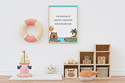 Cute Capybara in Summer Watercolor, an Animal Illustration by CreativeValuation (Thumbnail 10 of 11)