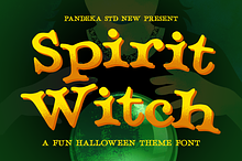 Spirit Witch - A Fun Halloween Font