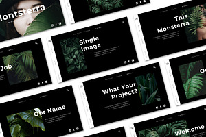 Monsterra - Keynote Template