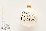 Handlettered Christmas Gift Box, an Illustration by Typography Prime (Thumbnail 8 of 13)