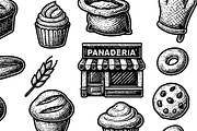 Bakery Bread & Pastry Set, an Object Graphic by RT Studio (Thumbnail 3 of 4)