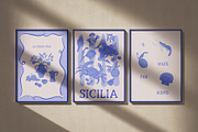 Buongiorno Sicilia | Illustrations, a Decorative Illustration by Ola_Mazur (Thumbnail 8 of 10)