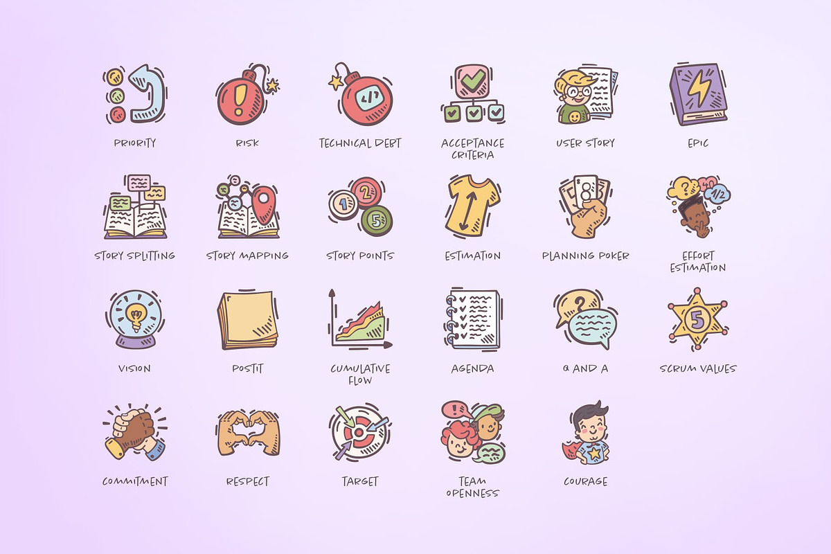 Scrum & Agile Icons - Premium Pack, a Solid Icon by Good Stuff No Nonsense (Photo 4 of 10)