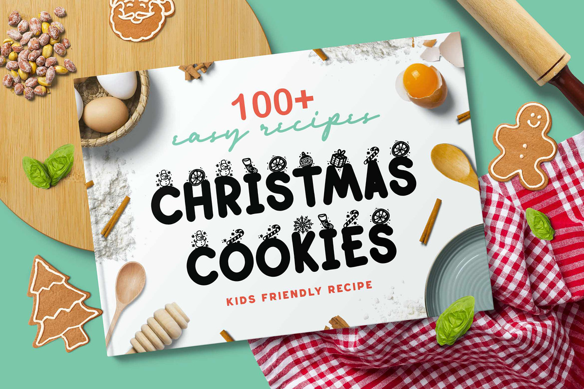 Snow Flakes Font, a Script Font by Runsell Studio (Photo 3 of 5)