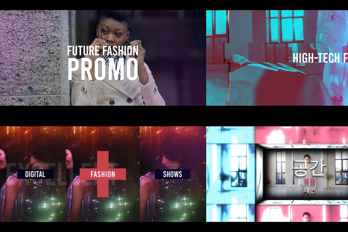 Future Fashion Promo After Effects