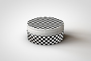 Round Cosmetic Tin Mock-Up, a Cups & Container Mockup by TSOBG (Thumbnail 4 of 14)