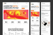 VisiBel - Digital Marketing Website, an UI Kit Template by peterdraw (Thumbnail 7 of 7)