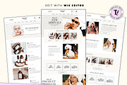 Minimal Neutral Wix Website Template, a Wix Template by Template Twist Shop (Thumbnail 3 of 10)