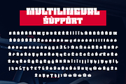 AMOONK – Sport Racing Font, a Font by productype1 (Thumbnail 9 of 13)