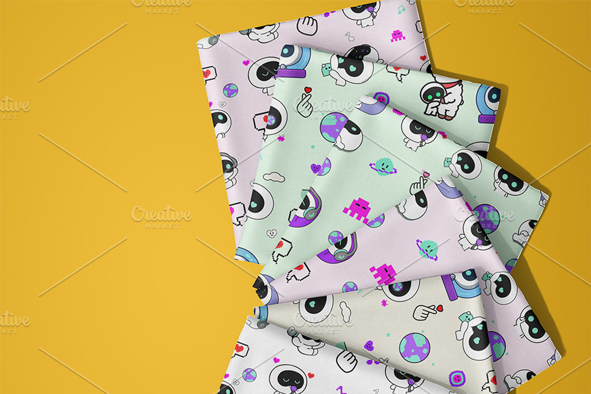 BTS Seamless Pattern Kpop Papers PNG, a Pattern Graphic by FancyDesignStudio (Photo 4 of 10)