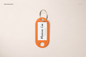 Key Tag Mockup Set