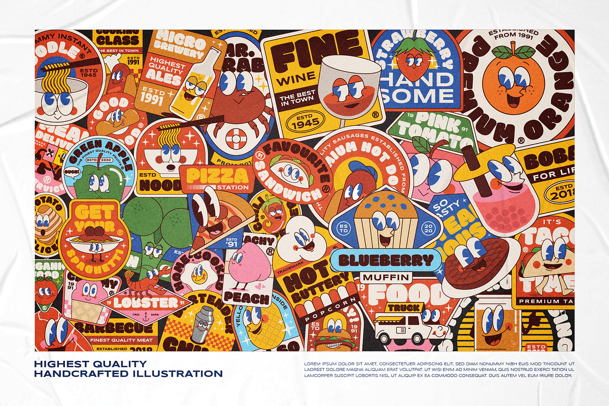 Illustration Logo Badges Bundle #2, a Branding & Logo Template by The Good Store (Photo 10 of 10)