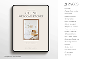Client Welcome Packet Canva Template, a Magazine Template by Hellohastore (Thumbnail 9 of 10)