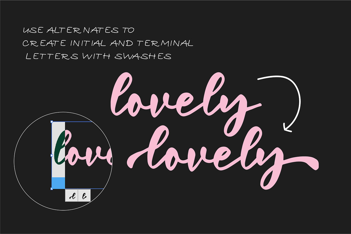 Artistic Chaos Font Duo + Bonus preview 5