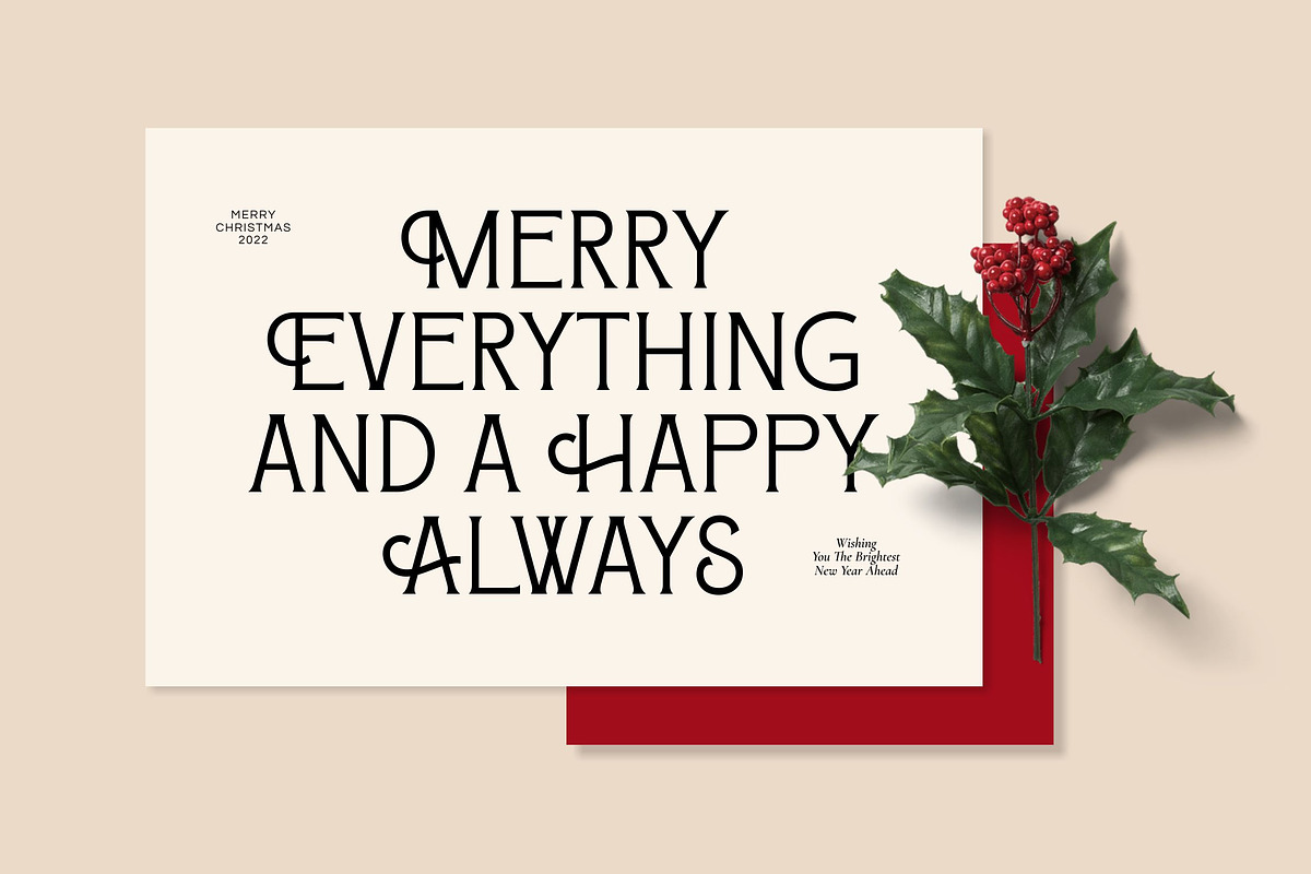 Honest Proud - Aesthetic Serif Font, a Serif Font by Fype Co. (Photo 3 of 6)