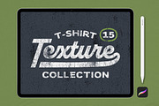 T-shirt Textures for Procreate, a Brush Add-On by cd-design.co (Thumbnail 1 of 8)