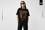 FADED DREAMS - T-Shirt Design, an Object Graphic by Cmd Project (Thumbnail 5 of 10)