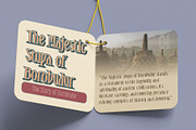 Dallen 3D, a Serif Font by Craft Supply Co. (Thumbnail 4 of 8)