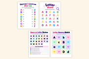 Letter Recognition Activities, a Stationery Template by Shumaya (Thumbnail 4 of 5)