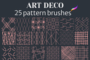78 Brush-pattern-flow PROCREATE, a Brush Add-On by Pachel (Thumbnail 3 of 13)