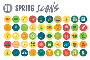 50 Spring Icons Vol.2