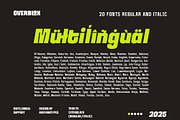 Overblox, a Font by Ardyanatypes (Thumbnail 11 of 12)