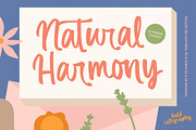 Natural Harmony Bold Calligraphy, a Script Font by Letterena Studios Script (Thumbnail 1 of 10)