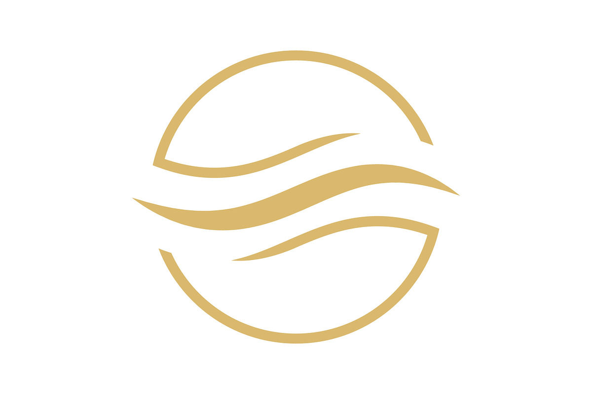 Water Wave symbol and icon, a Sport Illustration by Rhealea_Design