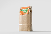 Long Paper Bag Mockup, a Packaging Mockup by HanaSaka_Studio (Thumbnail 4 of 5)