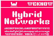 Constant motion font, a Font by weknow (Thumbnail 2 of 8)