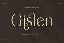 Gislen Elegant Serif Font