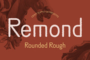 Remond Rounded Rough, a Sans Serif Font by Craft Supply Co. (Thumbnail 1 of 8)