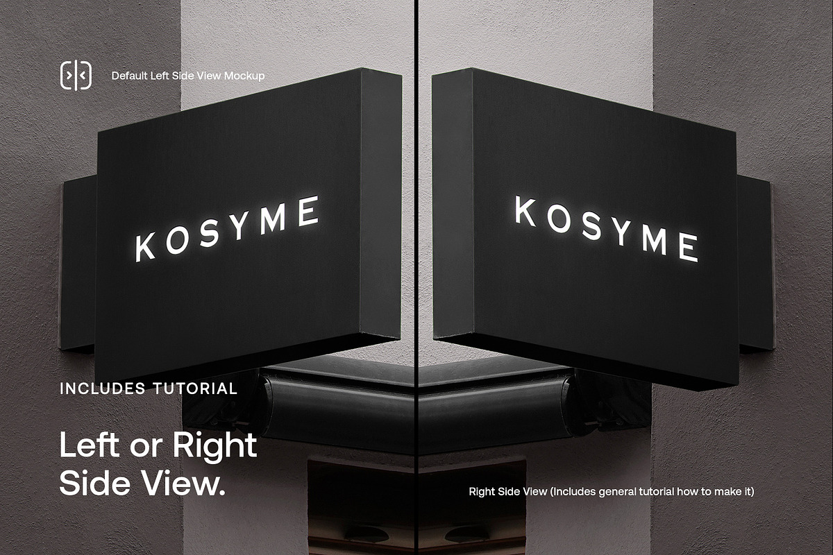 30 Signs & Facade Logo Mockups - V5, a Product Mockup by Asylab (Photo 7 of 38)