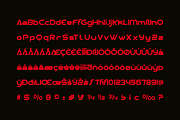 Nezag - Futuristic Sport Font, a Sans Serif Font by Pandeka Studio (Thumbnail 9 of 9)