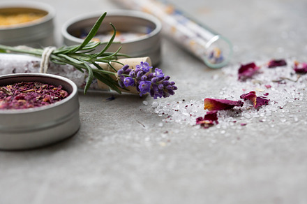 Bath Salts, Flowers & Herbs