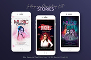 Live Music Social Media Post Set, a Social Media Template by Creative_View (Thumbnail 7 of 8)