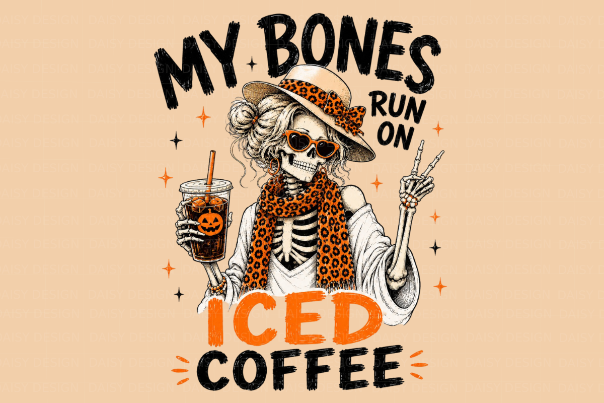 Coffee Halloween Tshirt Png Bundle, a Seasonal Illustration by Daisy Design (Photo 2 of 9)