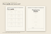 Thanksgiving Hosting Planner PDF, a Stationery Template by KnightWipers (Thumbnail 6 of 10)
