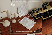 Two Art frames interior mockup, a Merchandise Mockup by MCKP*ME (Thumbnail 3 of 3)