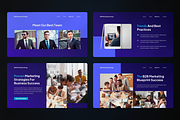 B2B Marketing Strategy Google Slides, a Presentation Template by SquidPixey (Thumbnail 3 of 7)