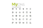 My Icons, an Outline Icon by Andrew Kras Design (Thumbnail 34 of 38)