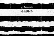 XEROX Brushes for Procreate, a Brush Add-On by wwowly (Thumbnail 2 of 5)